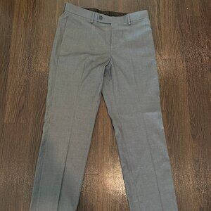 Calvin Klein Gray Performance Dress Pants Slim Fit 32x30